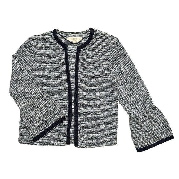 LOFT- BLUE & BEIGE JACKET - Picture 1 of 2